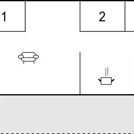 2 Bedroom In Ferienhaus *